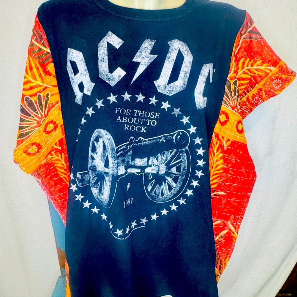 AC DC Festival Poncho